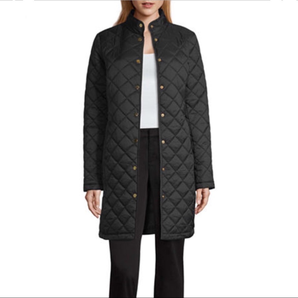 NWT!! Liz Claiborne Quilted Mid-weight Jacket